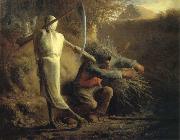 Jean Francois Millet Death and the woodcutter Spain oil painting artist
